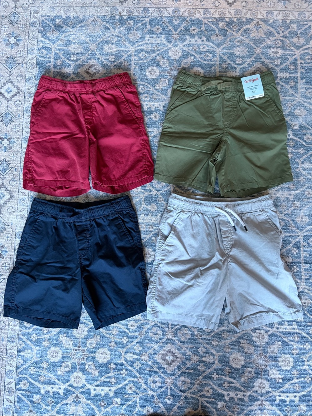 Lot of 4 Boys’ Pull-On Shorts